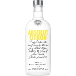 ABSOLUT CITRON 750ML