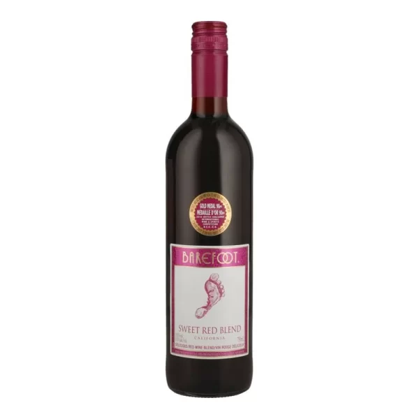 BAREFOOT SWEET RED BLEND750ML