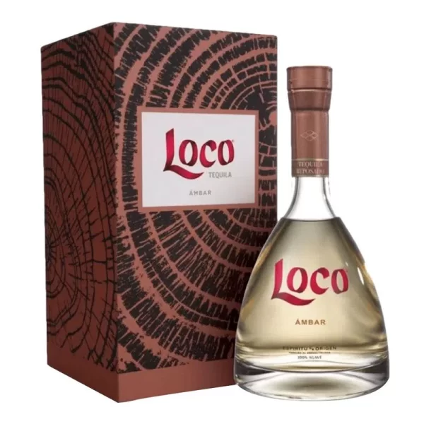 TEQUILA LOCO REPOSADO AMBAR 750 ML
