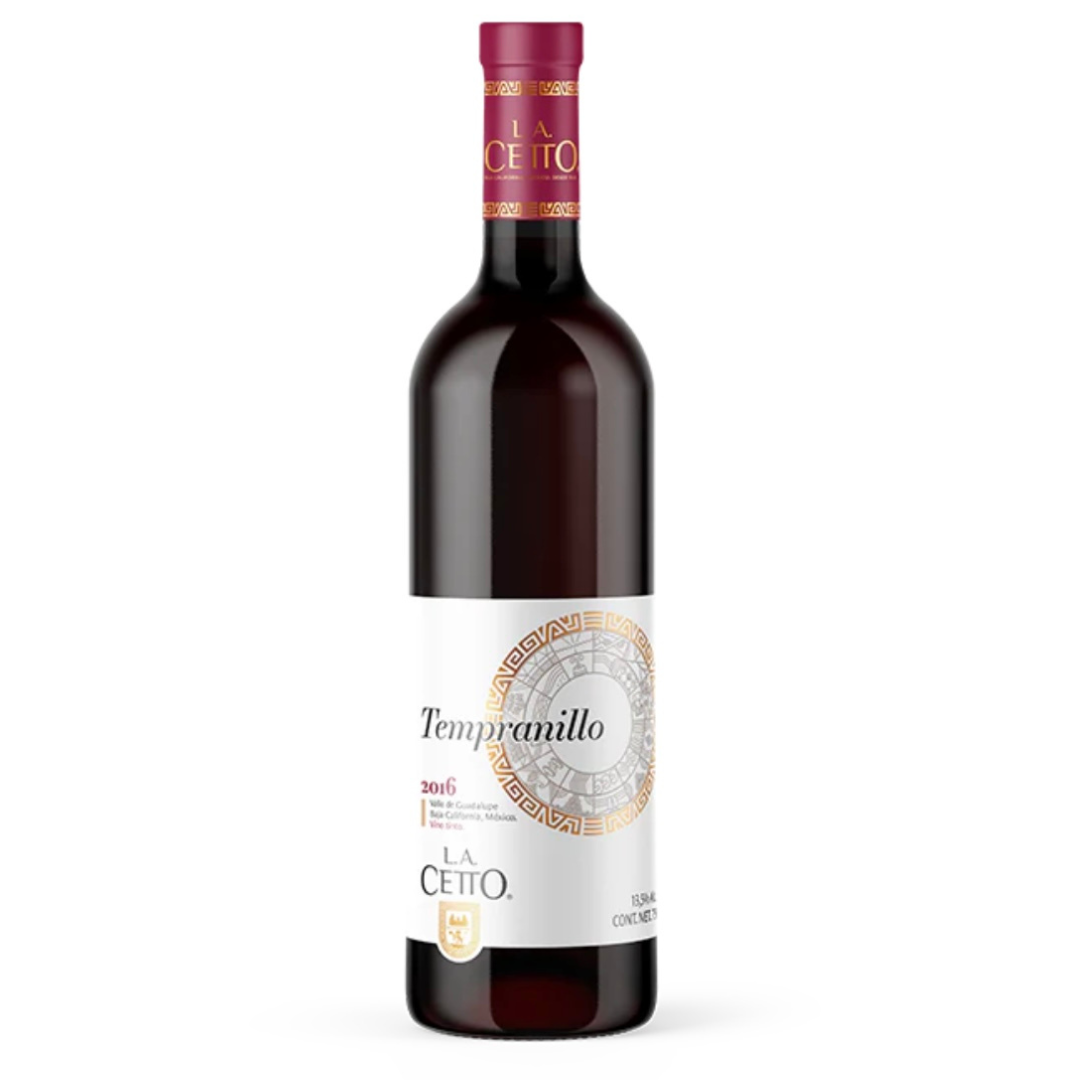 VINO TINTO LA CETTO TEMPRANILLO 750 ML