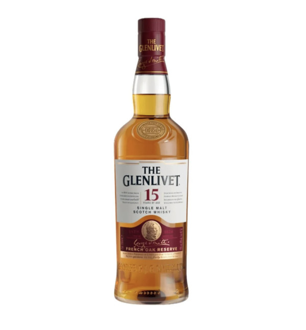 WHISKY GLENLIVET 15 AÑOS 700 ML